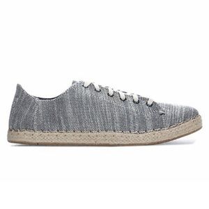 TOMS Cotton Espadrille Shoe Size 9 Lena Slubby Model